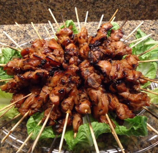 Ginger Soy Chicken Kabobs