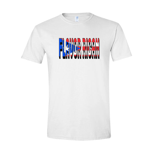 White Flag Flavor Rican Tee-Shirt (Adults)